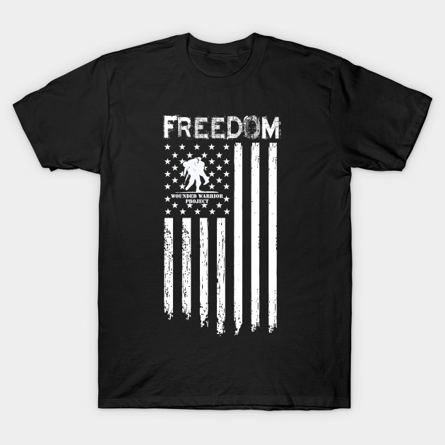 wounded warrior project freedom flag shirt