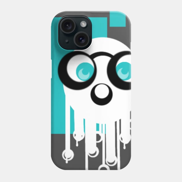 Jellyfish nerd Phone Case by 1anioh