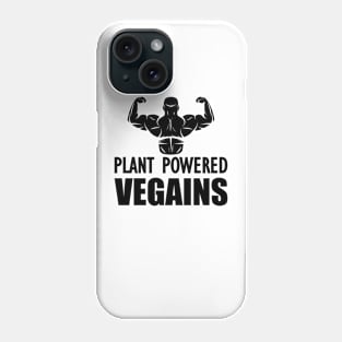 Vegan - Plant Powered Vegains Phone Case