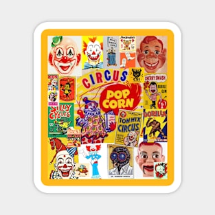 CIRCUS COLLAGE Magnet