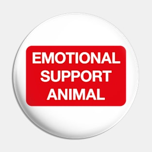 Emotional Support Animal Pin