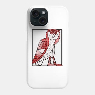 owl cubism Phone Case