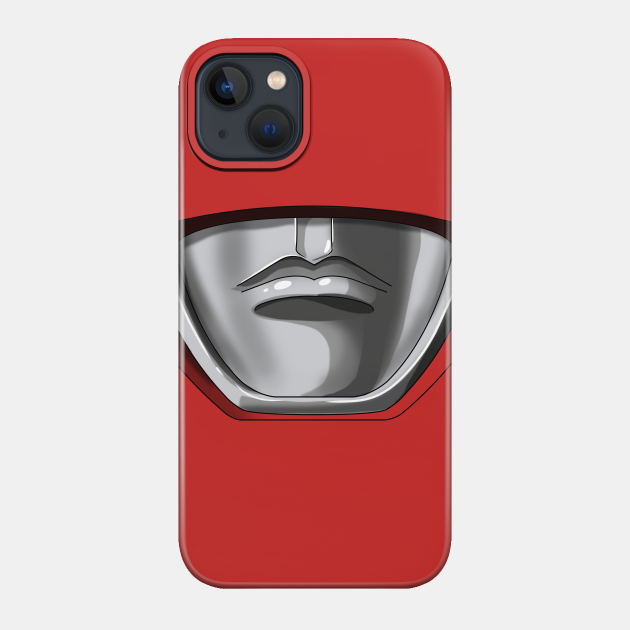 Mighty Morphin Power Mask RED - Power Rangers - Phone Case