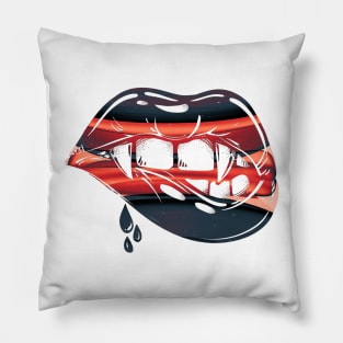 lip Art Pillow