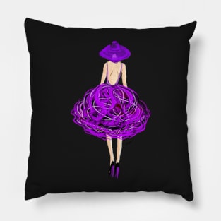 Purple fashion Pillow