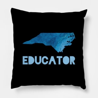 North Carolina Educator Pillow