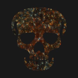 Skull Figure with Abstract Texture (aurowoch) T-Shirt