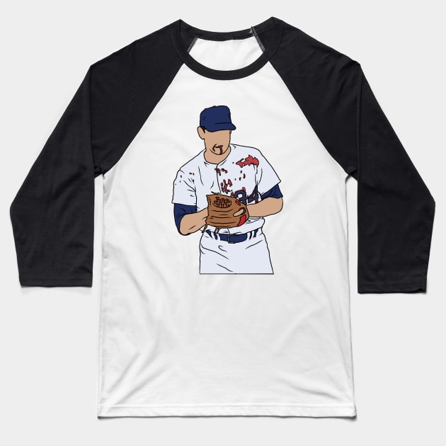 rattraptees Bloody Nolan Ryan Baseball Tee