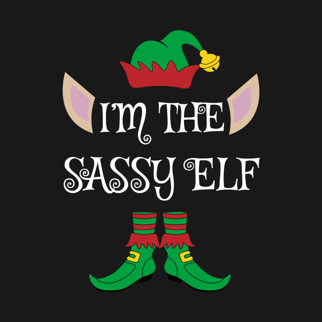 I'm The Sassy Christmas XMas Elf by Meteor77