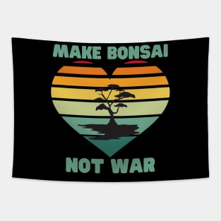 Make Bonsai Not War Tapestry