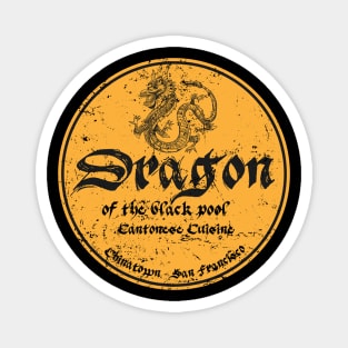 Dragon of the black pool Magnet