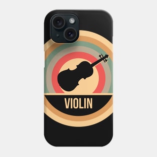 Retro Vintage Violin Gift For Violinists Phone Case