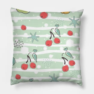 Cherries Pillow