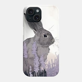 Lavender Rabbit Phone Case