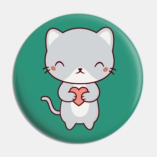 Kawaii Cute Cat Kitten Pin