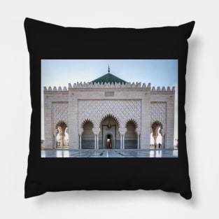 The Mausoleum of Mohammed V in Rabat, Morocco Pillow