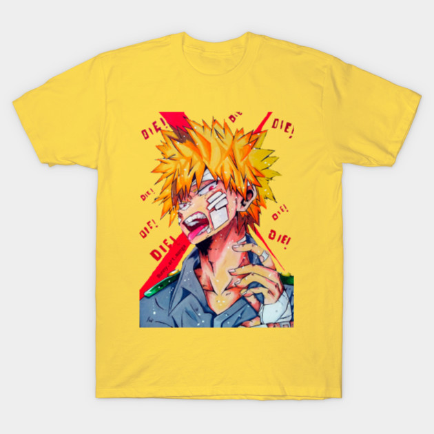 Bakugou Katsuki From My Hero Academia Myheroacademia T Shirt