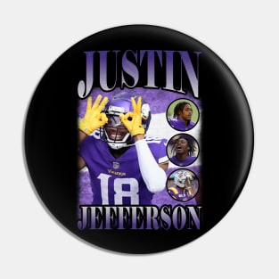 BOOTLEG JUSTIN JEFFERSON Pin