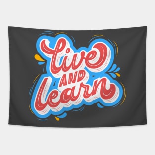 Live and Learn Tapestry