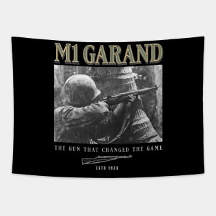 World War 2 Weapon M1 Garand Rifle Tapestry