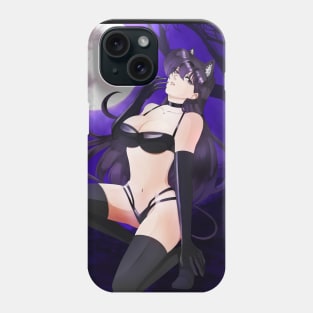 Black Cat Shoko Komi Phone Case