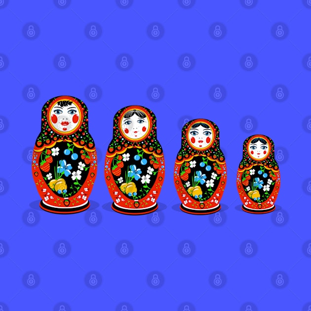 Matryoshka Family by aremaarega