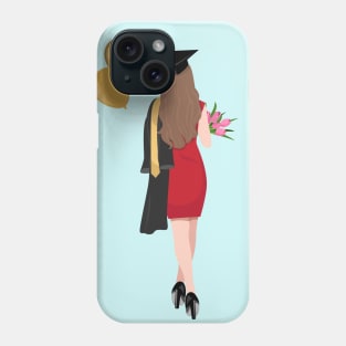 Girl Graduation Congrats Design Phone Case