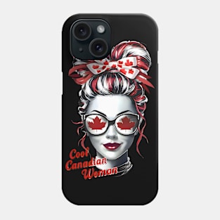 canadian woman Phone Case