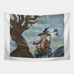 Tree Witch Tapestry