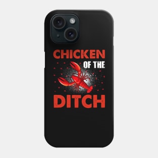 Crawfish Chicken Ditch Retro Cajun Food Gift Phone Case