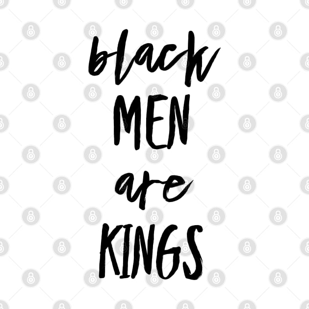 Black Men Are Kings | African American | Black Lives by UrbanLifeApparel