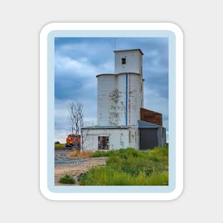 Elevator and Train, Hillrose, Colorado Magnet