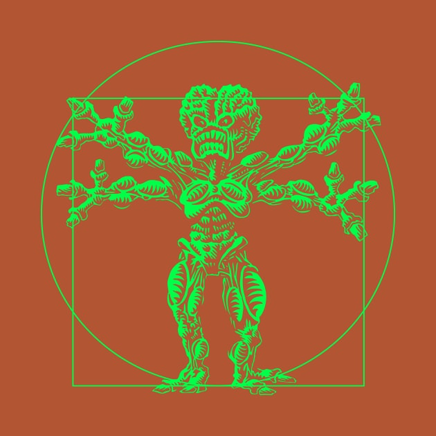 Martian / Leonardo da Vinci by Uwantmytees