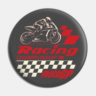 MotoGP Racing Championship Pin