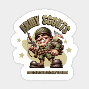 Army Scouts Magnet