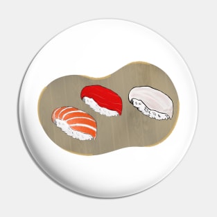 Sushi - Nigiri Mix - black Pin