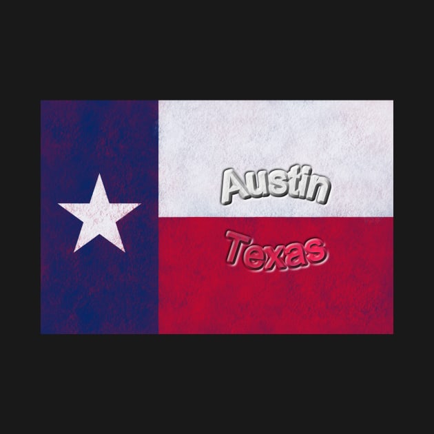 Austin Texas Flag by rand0mity