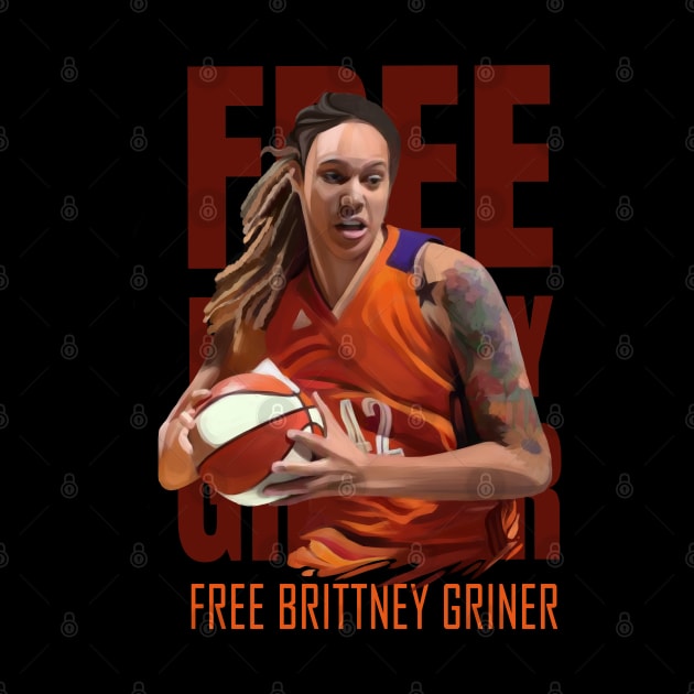 free brittney griner by nikalassjanovic