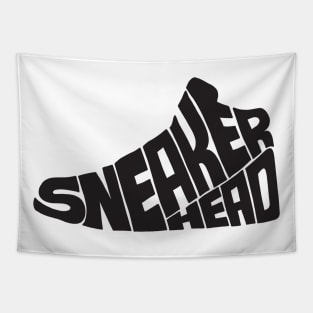 Sneakerhead black Tapestry