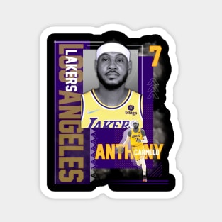 Los Angeles Lakers Carmelo Anthony 7 Magnet