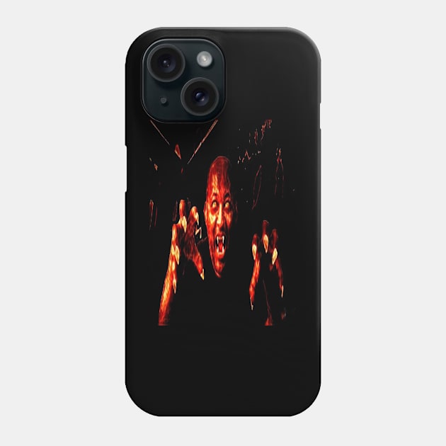 Vampire - Horror Phone Case by All my art