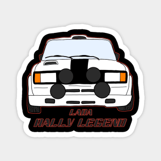 Lada rally legend Magnet