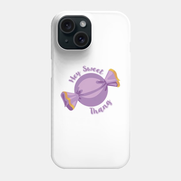 "Hey Sweet Thang" Zack Suite Life Purple Phone Case by simonescha