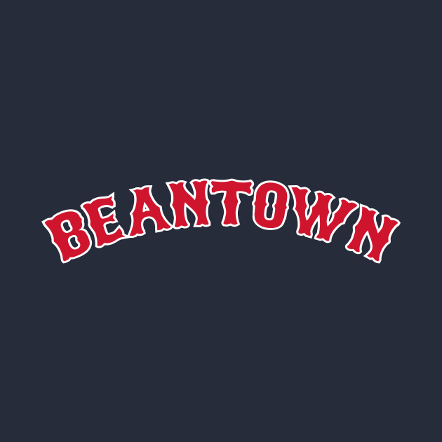 Boston 'Beantown' Baseball Fan T-Shirt: Showcase Your Love for the Game with Iconic Boston Flair! by CC0hort