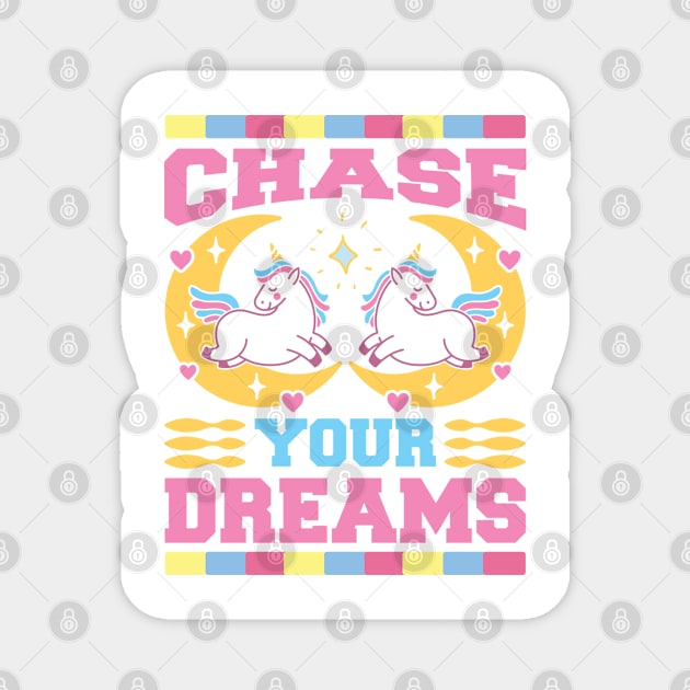 chase your dream Magnet by J&R collection