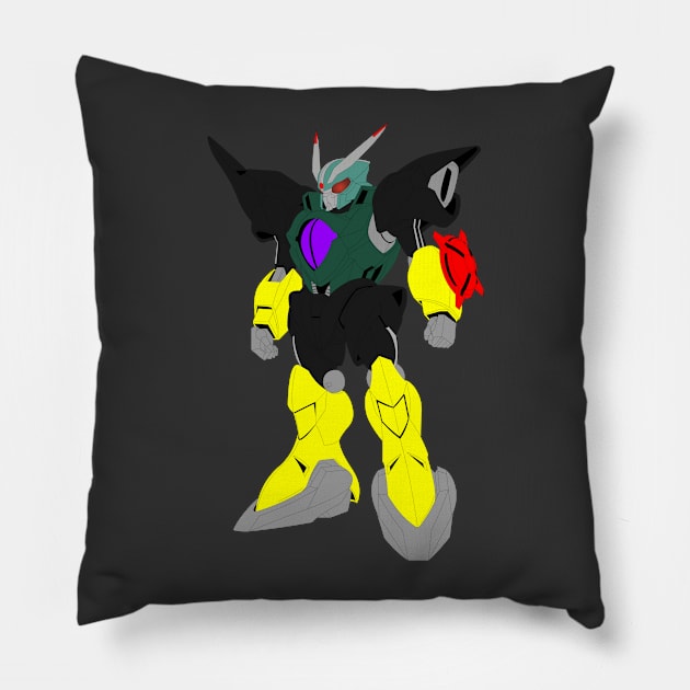 Shokew Rider #5 Pillow by Crofton_D