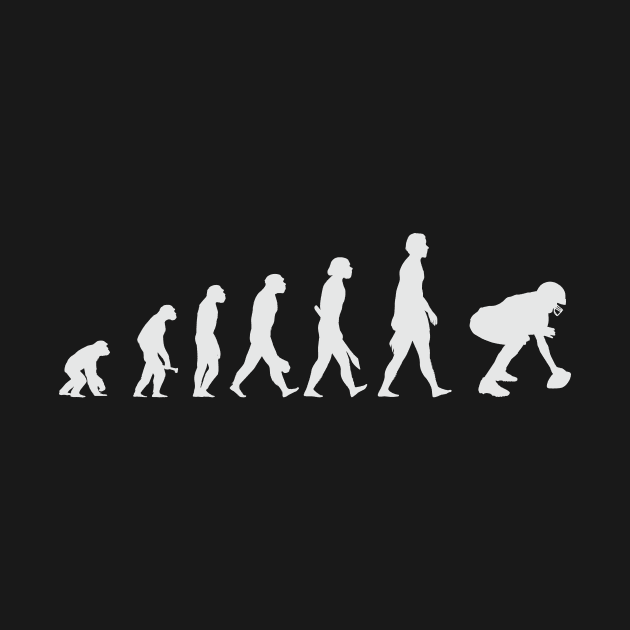Evolution Of Man American Football by Shapwac12
