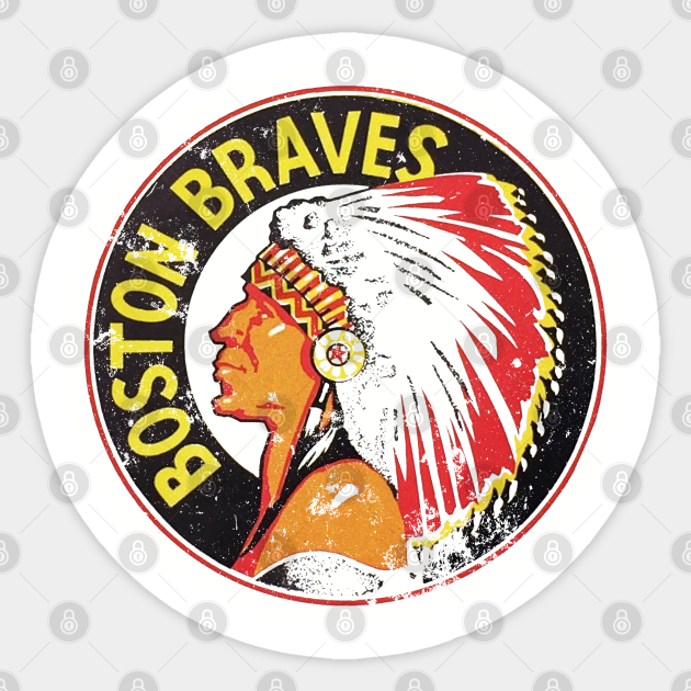 Boston Braves - Baseball - Sticker