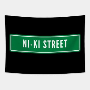 Ni-ki Street Sign ENHYPEN Tapestry