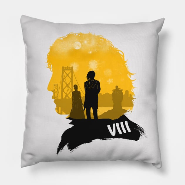 The Eighth Doctor (Doctor Who) Pillow by MrSaxon101